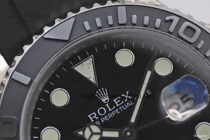 42mm Ceramic VR3235 Black on Strap Bezel 226659 1:1 TWA Oysterflex Best 3D Edition Yacht-Master 0226